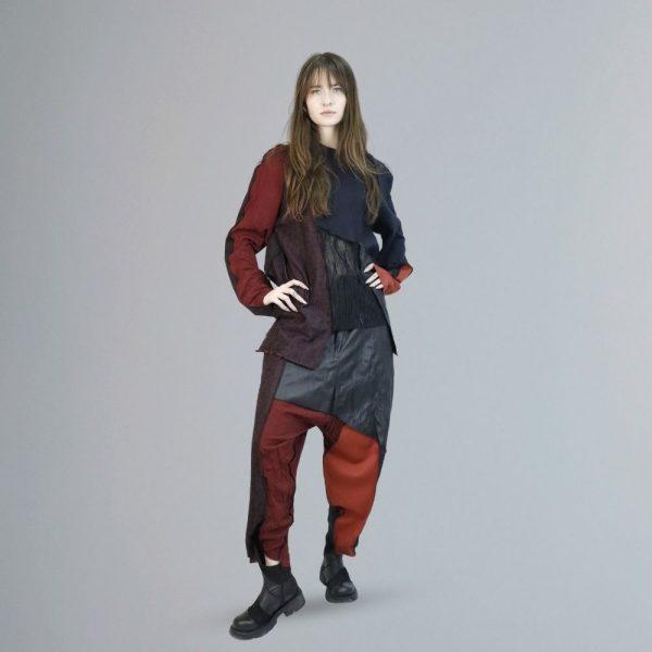 Pantaloni Dama Garnet Wing